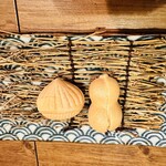 しゃぶしゃぶシャ豚ブリアン - いちじくとクリームチーズの最中