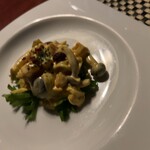 エスカイヤクラブ - かぼちゃのスモークサラダ