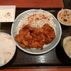 博多 慶州 - チキン南蛮定食、野菜少なめ、タルタル別皿