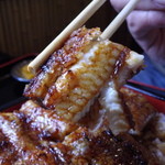 うなぎのなんけ - うな重上5切れ　2600円　