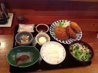 レストラン ホロホロ - 最強ミックスフライ定食1