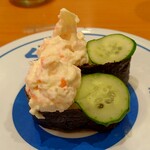 無添くら寿司 - えびマヨ (税込)115円 (2024.11.09)