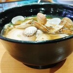 無添くら寿司 - 貝だしラーメン (税込)490円 ※正面から (2024.11.09)