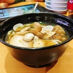 無添くら寿司 - 貝だしラーメン (税込)490円 (2024.11.09)