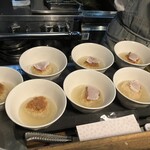 酒と麺 タイノタイ - おー、ヤキオニわ出汁にIN ？キニナル。