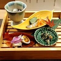 吉祥寺 鮨 栞庵 やましろ - 5点盛り