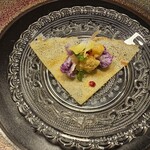 Les aromes - 海老の海鮮ラグーと旬野菜のブーケ