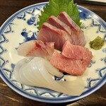 金町製麺 - 刺身盛