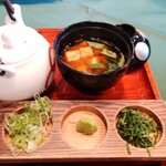 みわ屋 本店 - 味噌汁