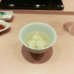 すし 良月 - たら白子、鯛だし