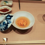すし 良月 - うに、蟹汁