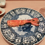 すし 良月 - ボタン海老三ツ星醤油焼き