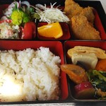 スパイラル - 本日の日替り定食（豚ヒレカツ、豚汁付き）