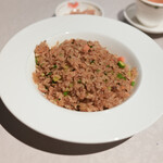 中国飯店 富麗華 - 鴨肉のさて醤油風味の炒飯