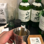 サントリー白州蒸溜所 - もともと家にあった白州を入れてみました！計3本に。しかし毎日飲むのですぐになくなりますね笑