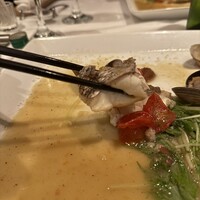 チャイニーズ 芹菜 - 鯛の中華風アクアパッツァ
