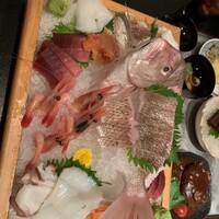 日本料理　　銀扇 - お刺身盛り合わせ