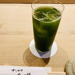 すしやのたい悟 - 狭山冷茶　奥富園さんの冷茶　「自園自製自販」スタイルの茶農園さん（公式HP拝見）。素敵です。