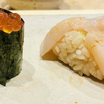 すしやのたい悟 - イクラ　　ホタテ