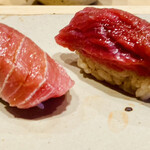 すしやのたい悟 - 中トロ　　赤身