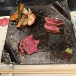 神戸牛　黒澤 - 2種類の神戸牛。