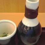 釜揚げうどん岡じま - 釜あげうどんのダシ