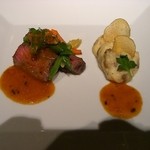 ベッラヴィスタ ラウンジ - 牛サーロインのグリル、ポテト