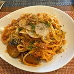 CHATONS - ナスの辛いパスタ（大盛り）