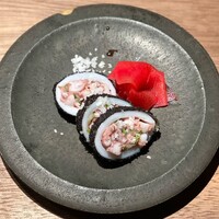 かま叶 - 剣先烏賊 イカ墨フリット