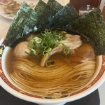 中華そば 麺や食堂 - 味玉そば　海苔ワンタントッピング
