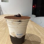 Amatō - 生チョコティラミスパフェ(テイクアウト)