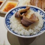 阿城鵝肉 - ガチョウ肉をオンザライス