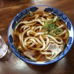 虎屋 - かけうどん(温)  ¥300