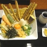 新たうどん - 野菜天おろしぶっかけうどん