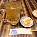 いち藤 - 角ハイボールWとゴマ豆腐