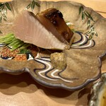 鮨 匠海 - サワラ　藁焼き