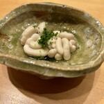 鮨 匠海 - 白子　昆布だし