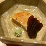 鮨 匠海 - あん肝　奈良漬