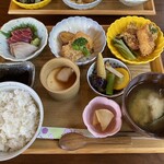 お食事処 旬菜 - 一年前のランチ