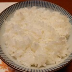 北新地しゃぶしゃぶすき焼き きらく - ご飯