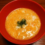 北新地しゃぶしゃぶすき焼き きらく - 雑炊