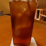 北新地しゃぶしゃぶすき焼き きらく - 烏龍茶