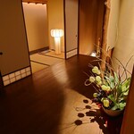 北新地しゃぶしゃぶすき焼き きらく - 内観