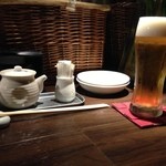 Dainingu Izakaya Gu-Bu - 生ビールはこのサイズ