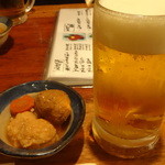 Yamato - 生ビール（モルツ）：507円 (2014/4)