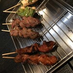 鳥みつ 三国店 - 『きも』絶妙な焼き加減、ふっくら柔らか
