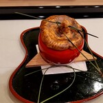 馬車道 大かわ - 柿の器