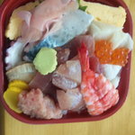 kasugatakarafune - ちらし　８００円でこのボリューム