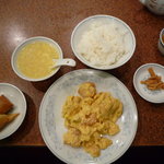 Keifukurou - 今日のCランチ。これに杏仁豆腐がつきます