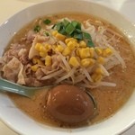 Taruya - 味噌ラーメン 味玉サービス 650円